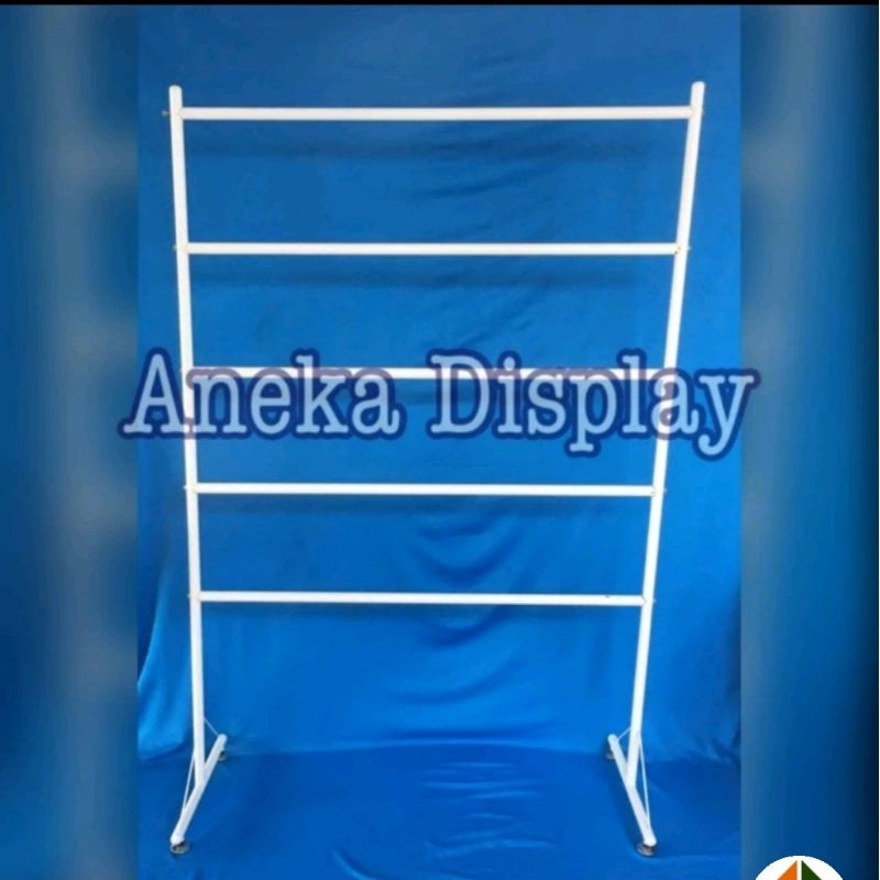 Gawang Jilbab gantungan kerudung stand jilbab rak warung gantungan kertas kado rak sajadah mukena 5 