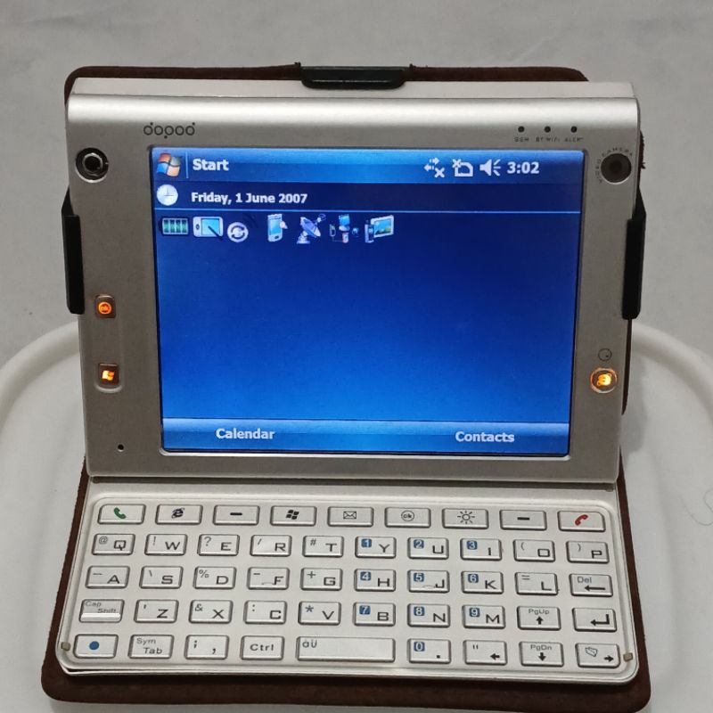 PDA semi Laptop mini Dopod U1000 Windows Mobile Jadul Antik Langkah.