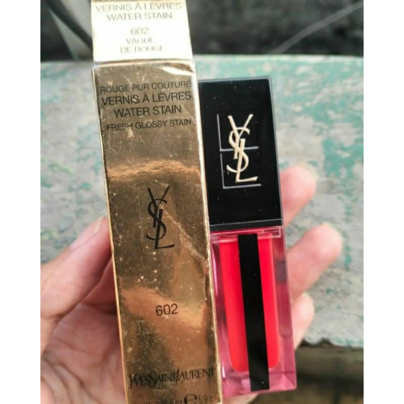 preloved YSL Beauty Lipstick YSL Vernis a Levres Water Stain