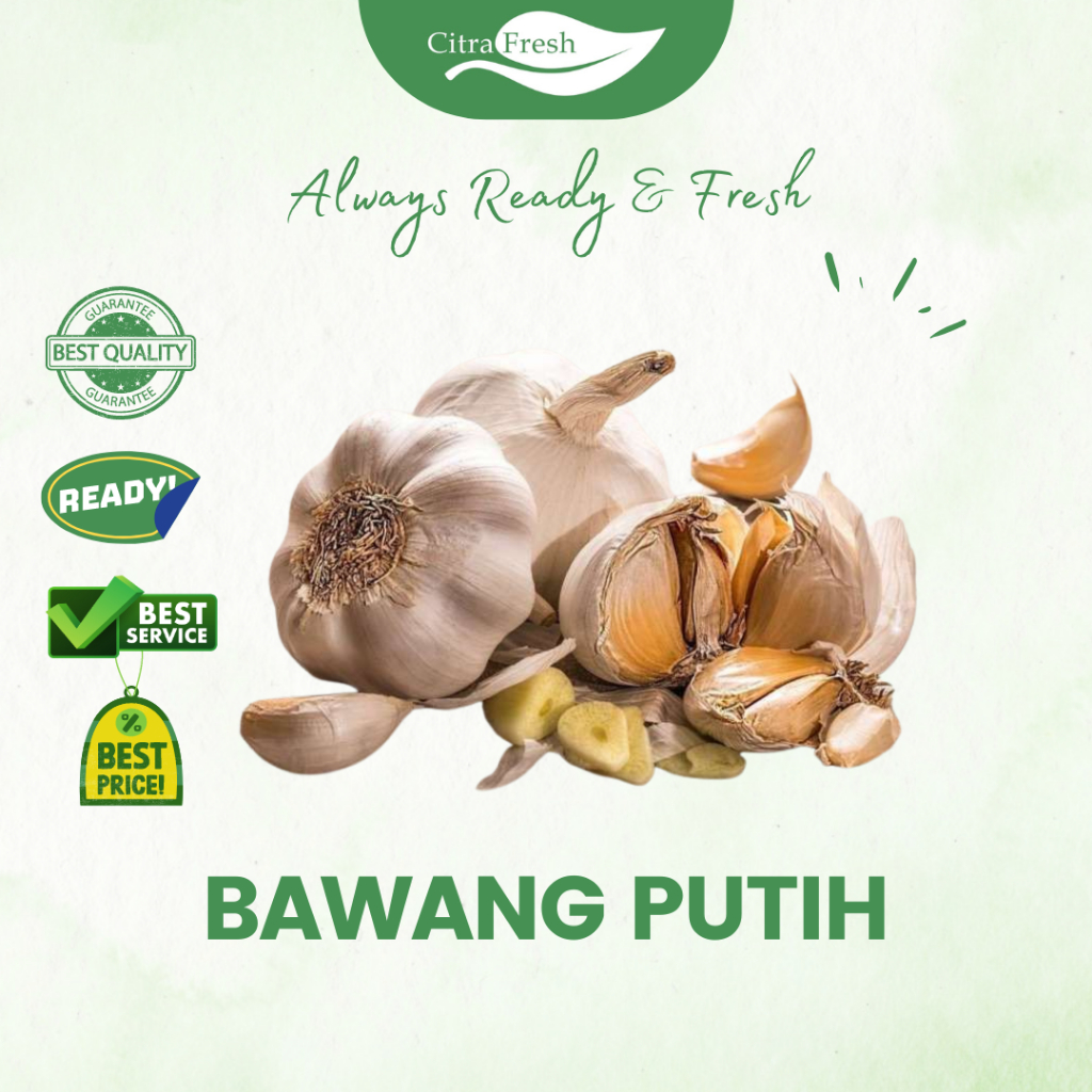 

CITRA FRESH - Bawang Putih 1 Kg - Selalu Ready dan Fresh