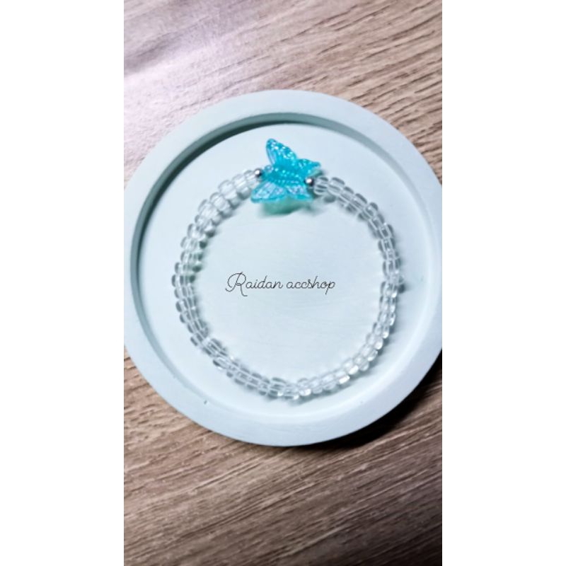 gelang mote mute manik manik elastis