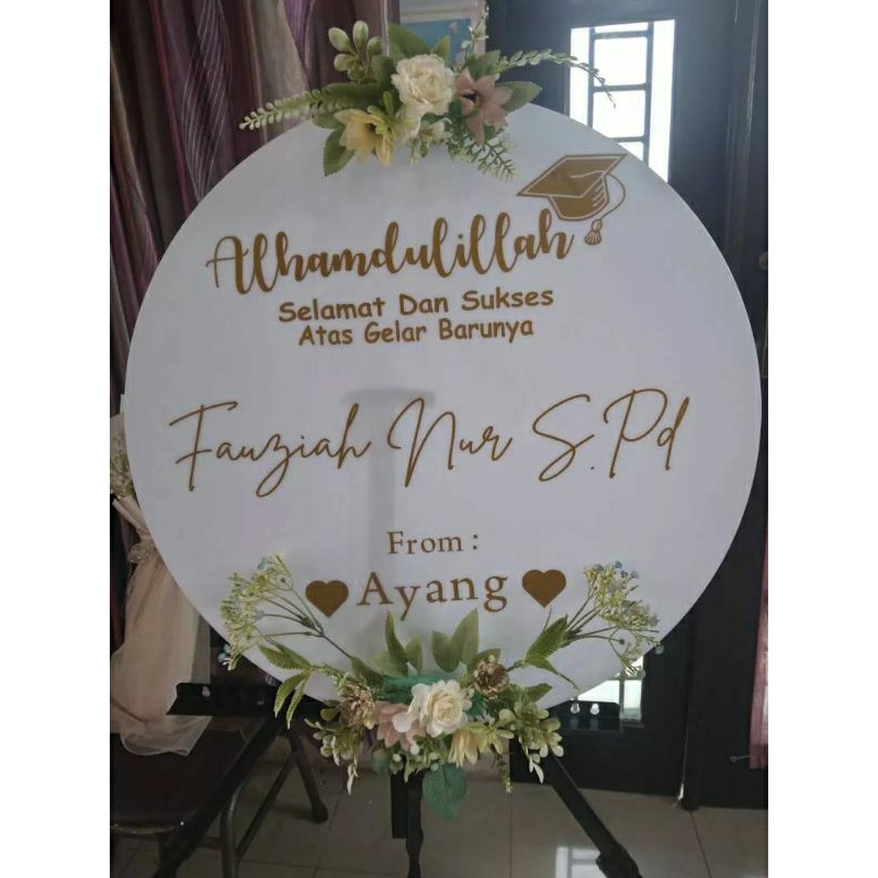 

Terlaris Stiker Custom Harga Konfirmasi dulu ke penjual wedding wisuda congratulation