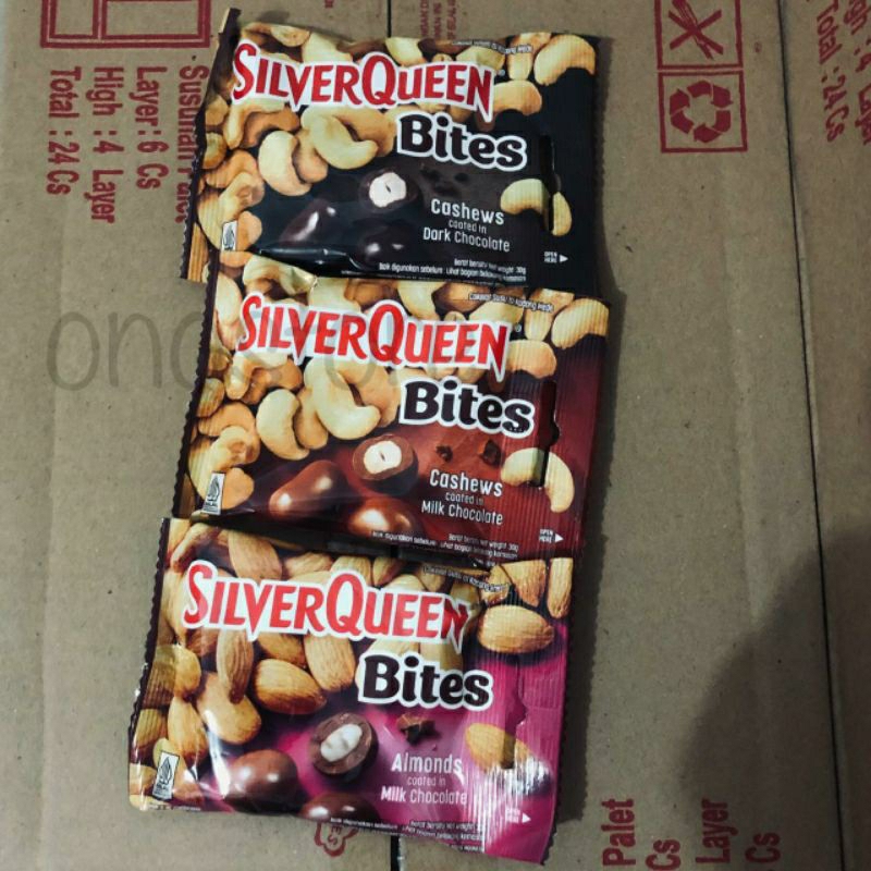 

Coklat Silverqueen Bites 30 gram