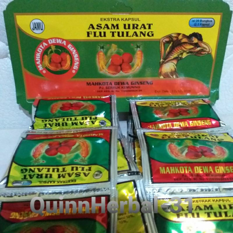 Herbal MAHKOTA DEWA GINSENG 100%Original