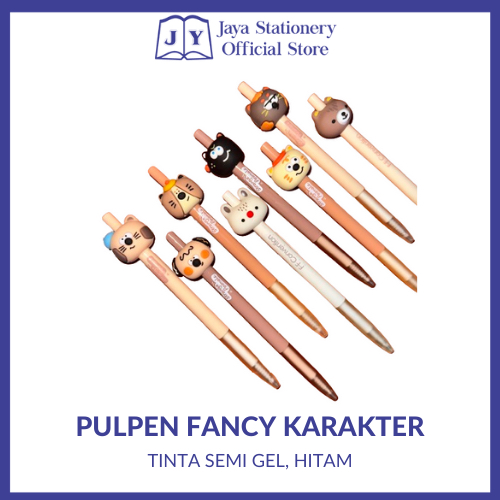 

[BISA COD] Pulpen Gel / Semi Gel Fancy