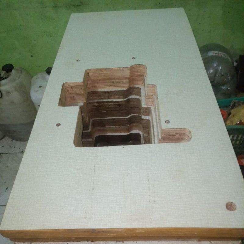 papan meja mesin obras 747 typical siruba simaru yamata