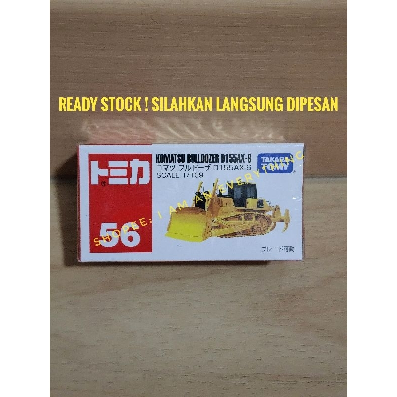 Tomica Komatsu Bulldozer D155AX-6 No 56 Original