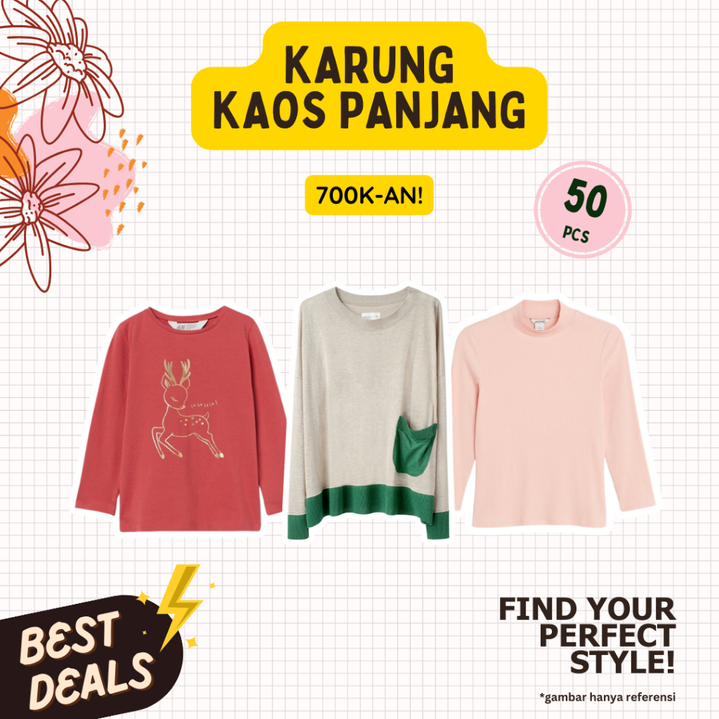 PAKET USAHA BAJU WANITA ALA KOREA JEPANG