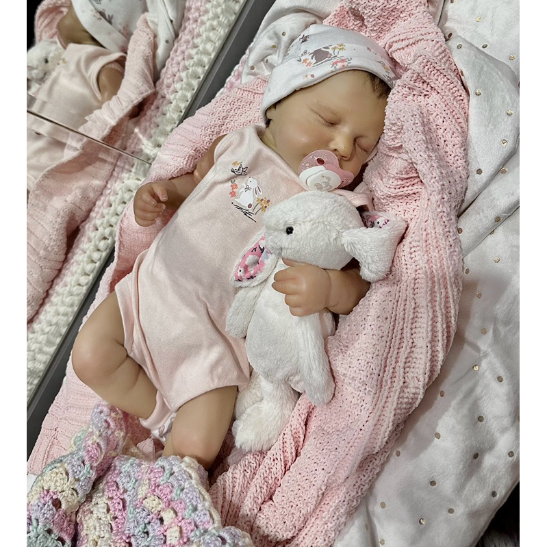 Reborn baby doll LouLou boneka bayi mirip asli
