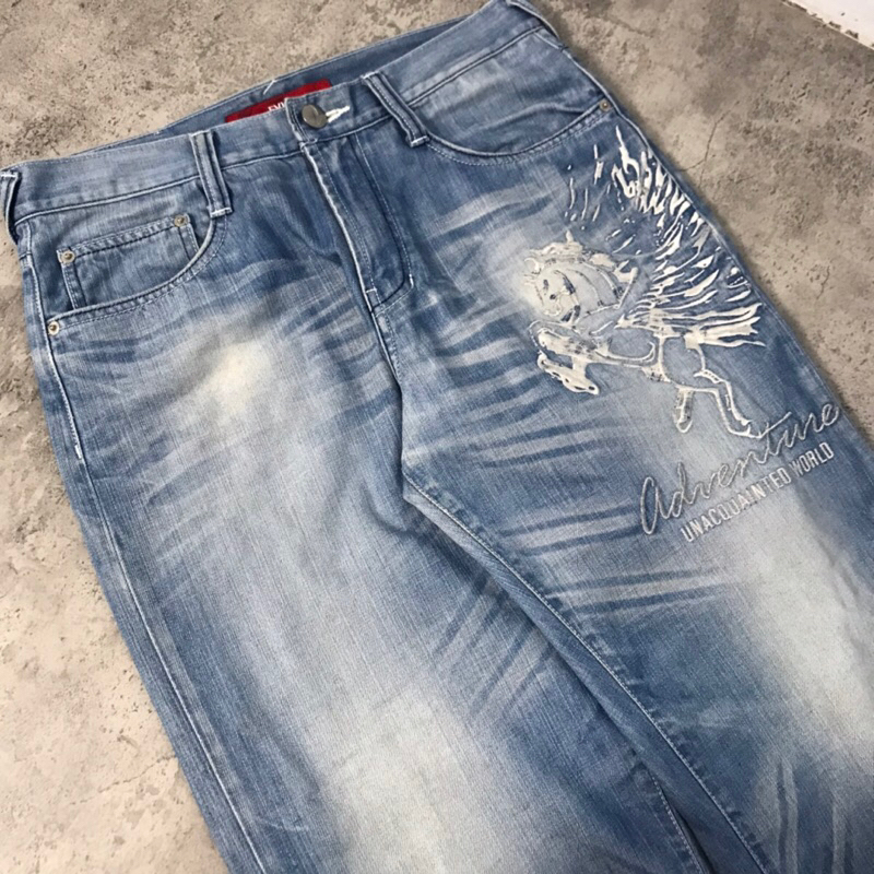 Evisu baggy jeans