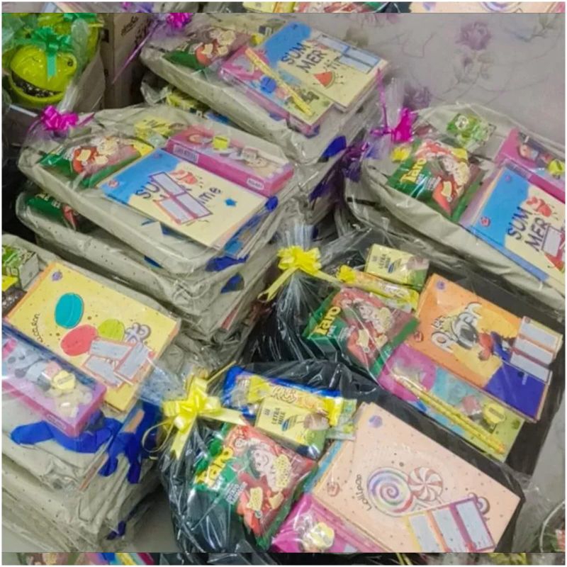 

PAKET SOUVENIR SNACK + ATK + TAS RANSEL SEKOLAH ANAK SD / PARCEL SNACK + TAS / GOODIEBAG ANAK / PAKET ULTAH ANAK / PAKET SANTUNAN / PAKET SNACK ULANG TAHUN ANAK PAKET HEMAT / PAKET ULTAH DLL