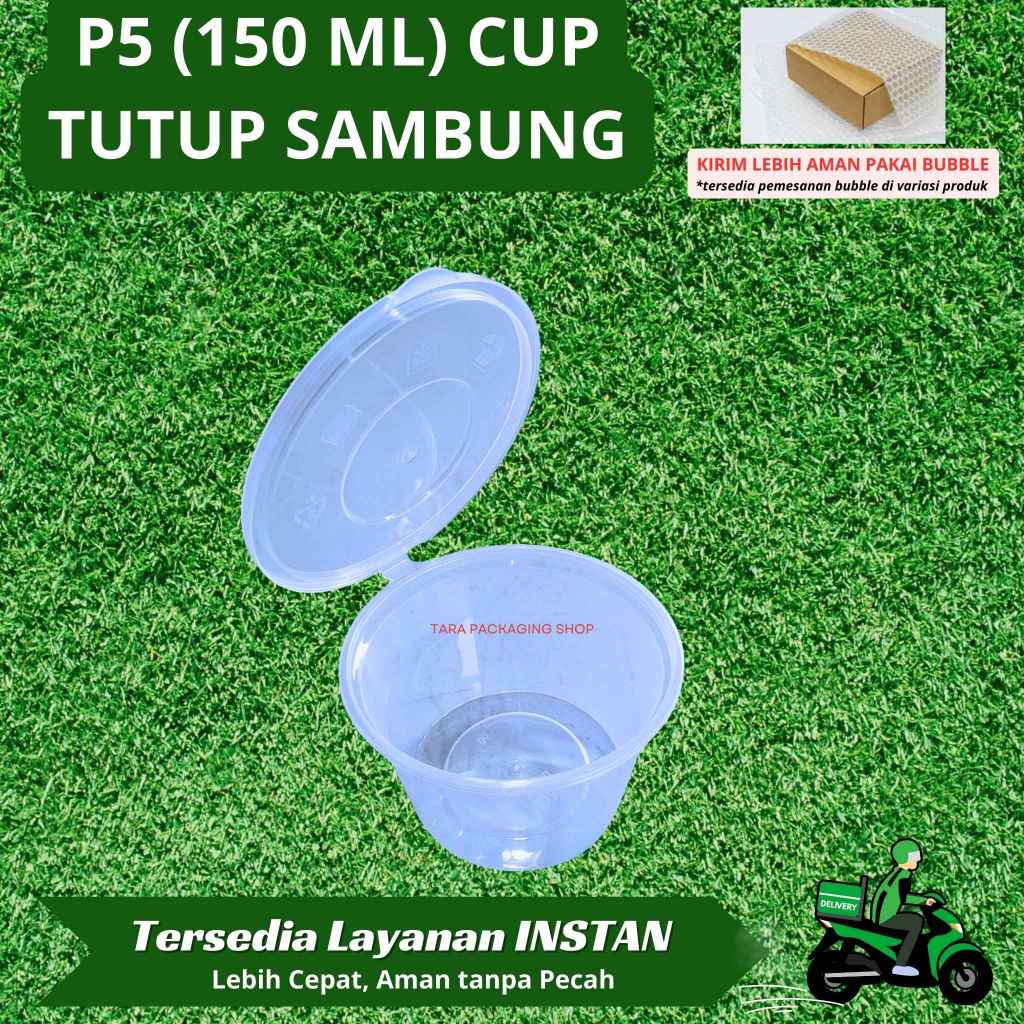DM Thinwall P5 (150 mL) Cup Tutup Sambung isi 50 pcs