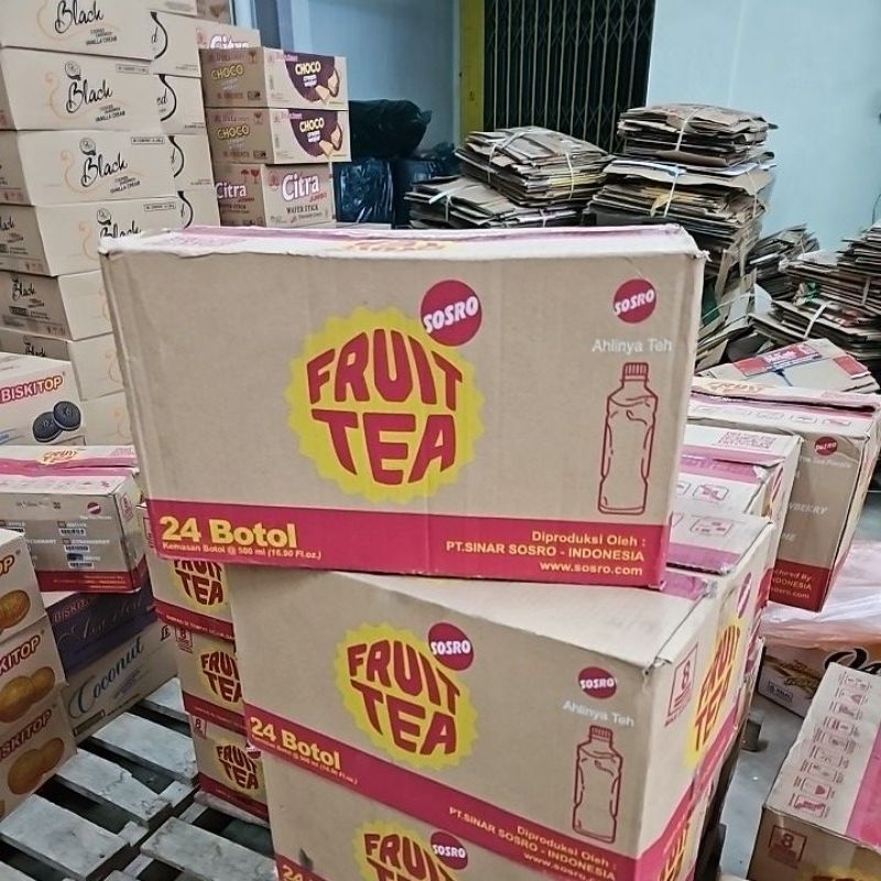 

CTN 24 BTL - FRUITEA PET 500ML / FRUITTEA BOTOL ( GOJEK ONLY MAX 3CTN )