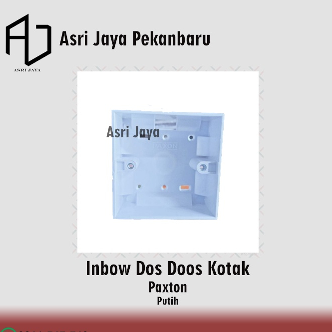 Inbow Dos Doos Kotak Tanam Saklar Box Paxton - Putih