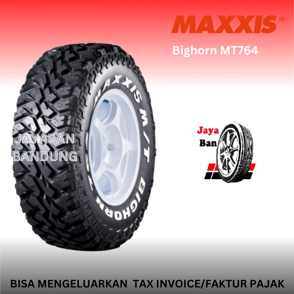 Ban Maxxis Bighorn MT764 ukuran 305/50 R20 - ban mobil R20