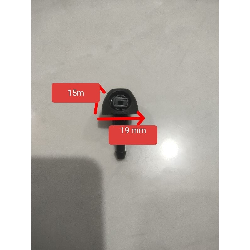 NOZZLE  NOZEL SEMPROTAN AIR WIPER HONDA JAZZ PRED CRV HRV  SEMPROTAN DEPAN NOZZLE WIPER ORIGINAL