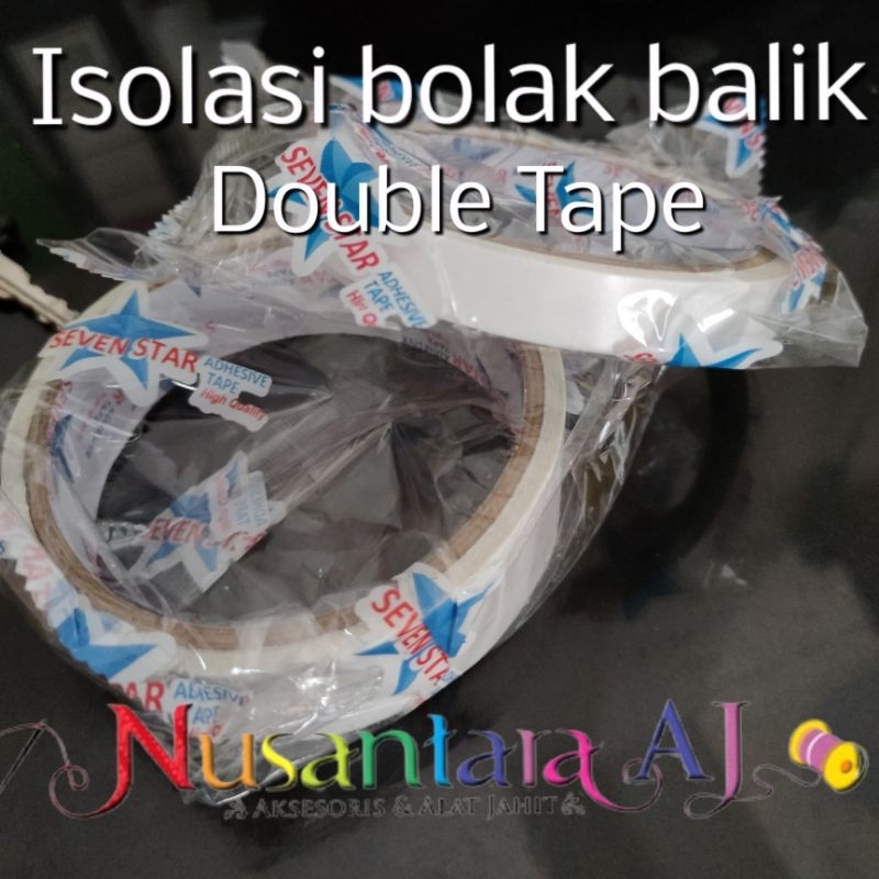 

Isolasi bolak balik, Double tape