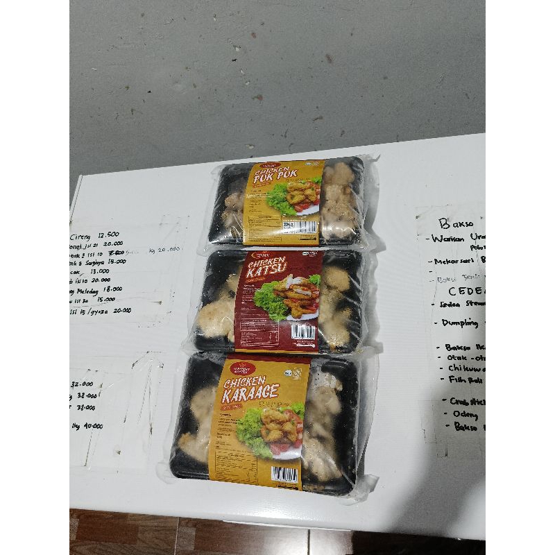 

Gourmet Karage Katsu Pokpok 450 gr