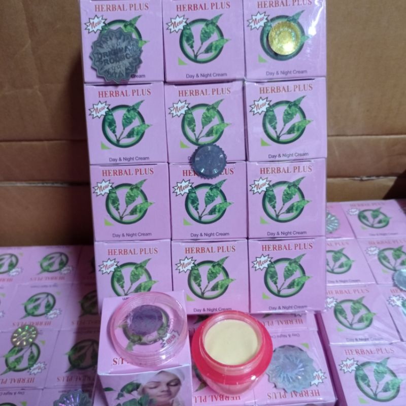 (LUSINAN) Herbal Plus Original BPOM /  Cream Herbal Depkes Original BPOM  / Cream Herbal Plus Asli