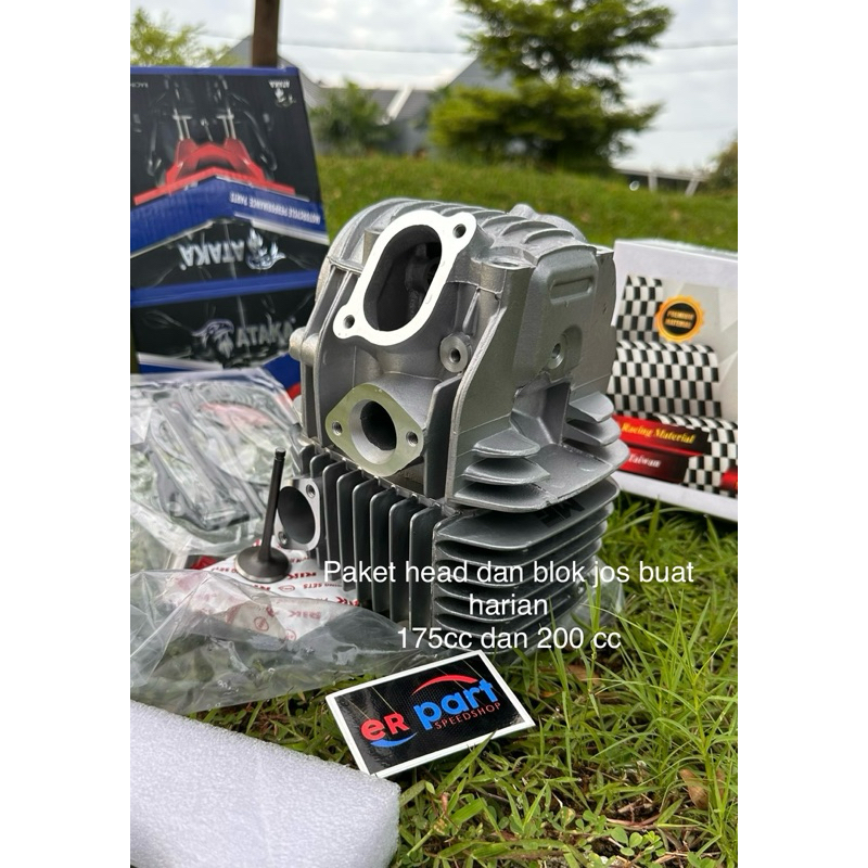 Blok Head Piston kit kharisma supra x 125 kirana wave 125