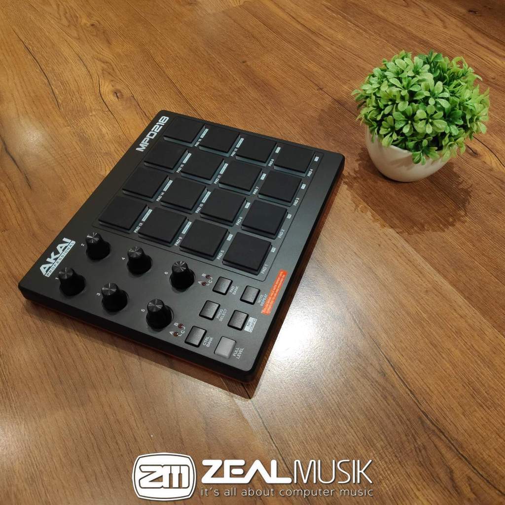 AKAI MPD218 - USB MIDI PAD Controller MPD 218 - Zeal Musik Jogja
