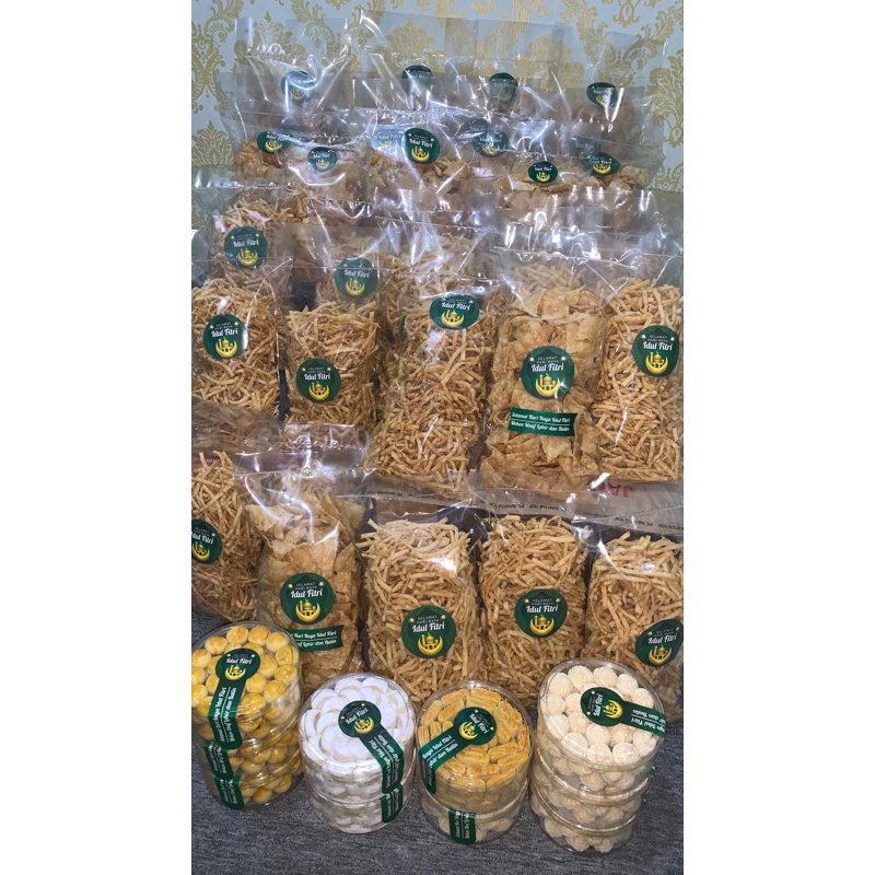 

Keripik Bawang/Aceh/Daun jeruk Original/ Pangsit & Sistik Keju 500 Gr dan 1 Kg