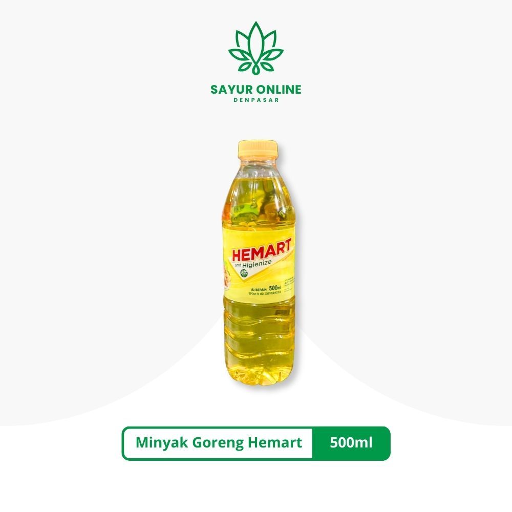 

Minyak Goreng Hemart 500ml - Sayur Online Denpasar