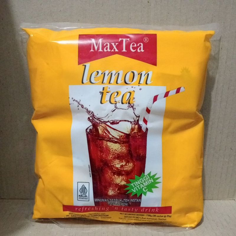 

MaxTea Lemon Tea Isi 30Sachet