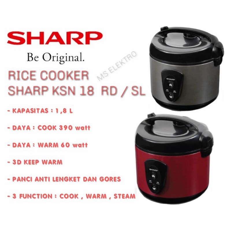 MAGIC COM SHARP (KSN-18MG)