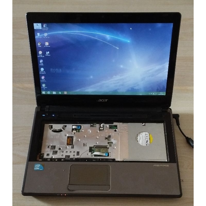 Laptop Acer Aspire 4820 series Intel Core I3 DDR3