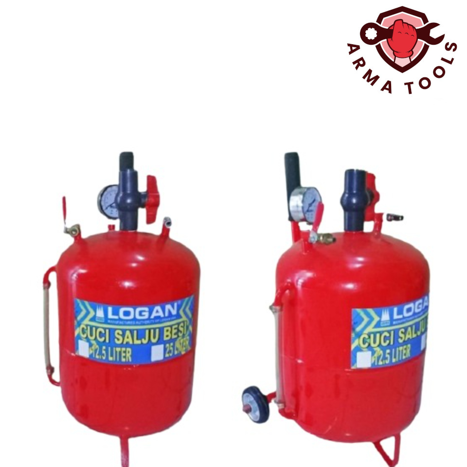 Tabung Cuci Salju 12,5 Liter Logan/Tangki Snow Wash / Cuci Motor Salju