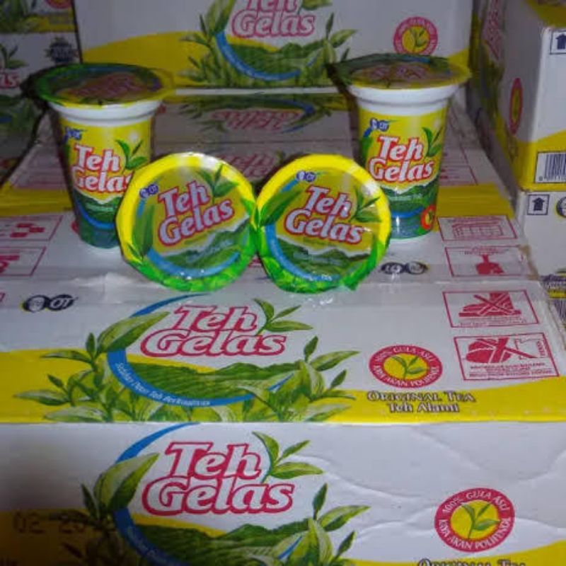 

Teh gelas cup 180ml