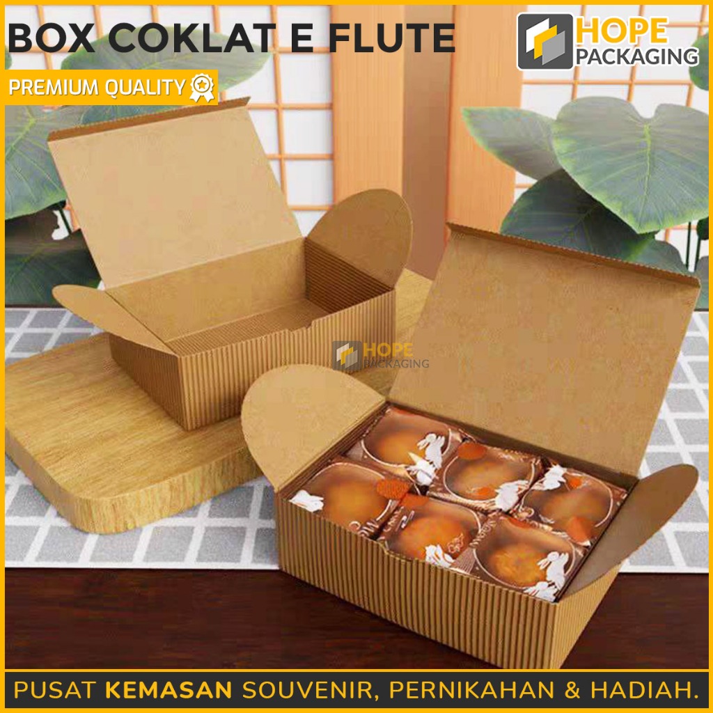 

Box Kardus Coklat E-flute Gift Box Hampers / Gift Box Packaging / Box Catering / Kotak Kue / Box Kue Cake / Dus Souvenir / Kotak Hadiah