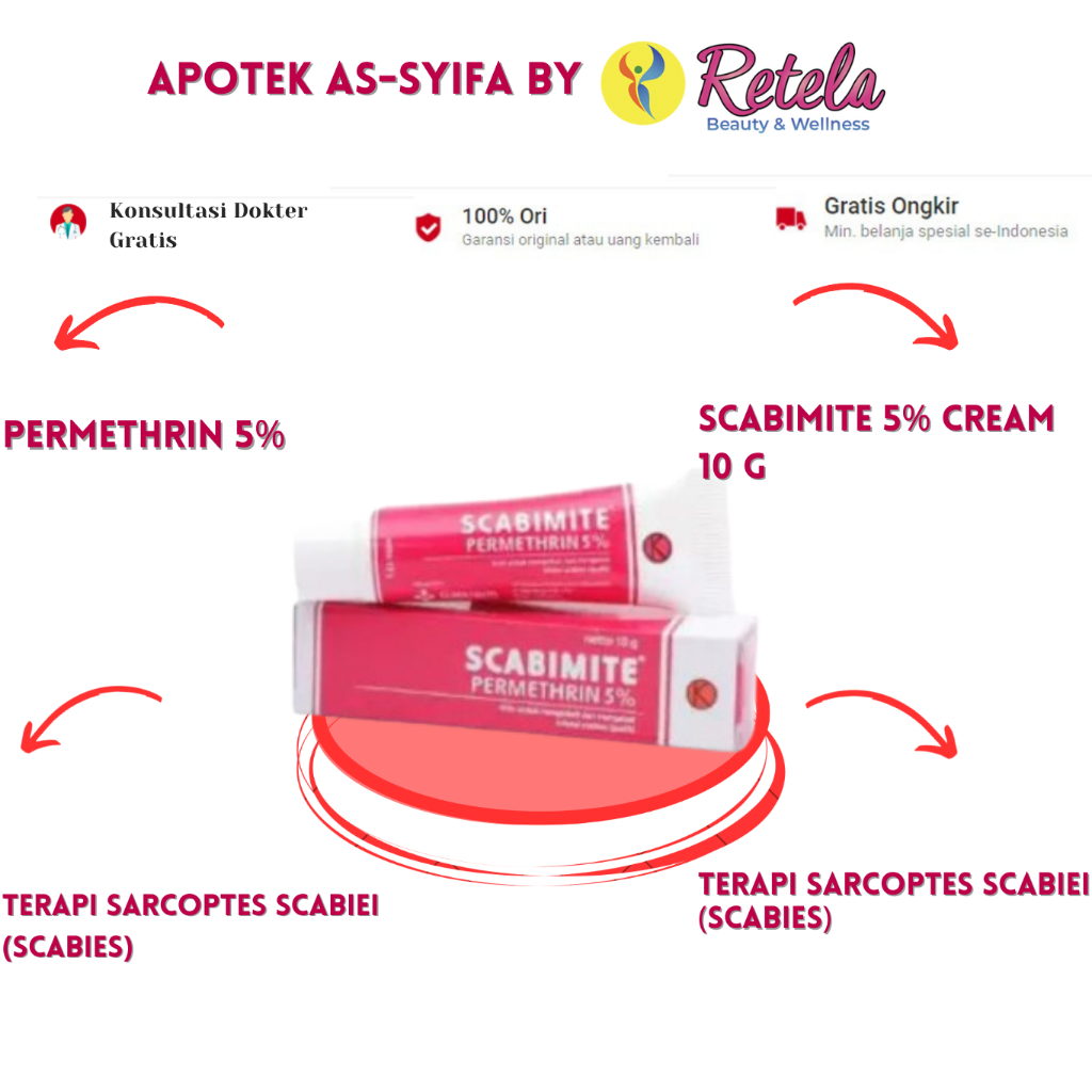 Scabimite 5% Cream 10 g/Scabies