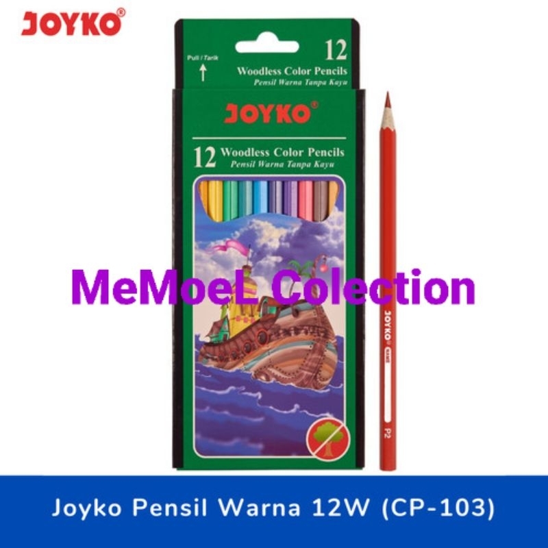 

pencil warna joyko Cp-103 12 W