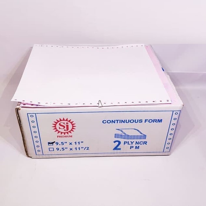 

Promo [DUS] Kertas Komputer Continuous Form 2 Ply 9,5 X 11 Full / Bagi 2 - Sinar Jaya SJ Premium