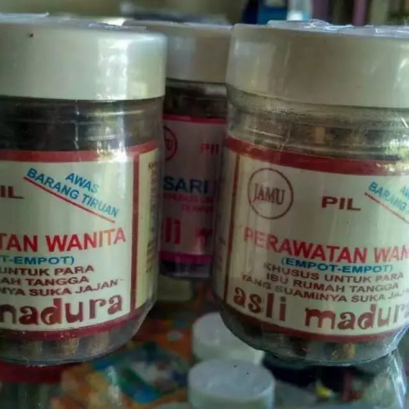 jamu empot-empot/merapetkan kewanitaan
