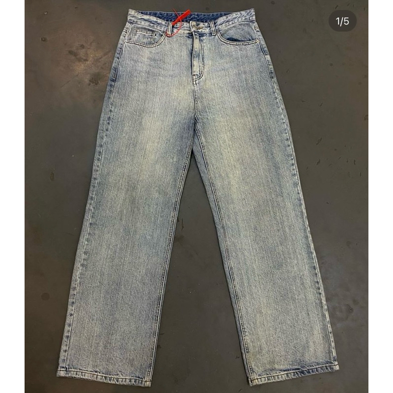 8SECONDS BAGGY JEANS BLUE DENIM