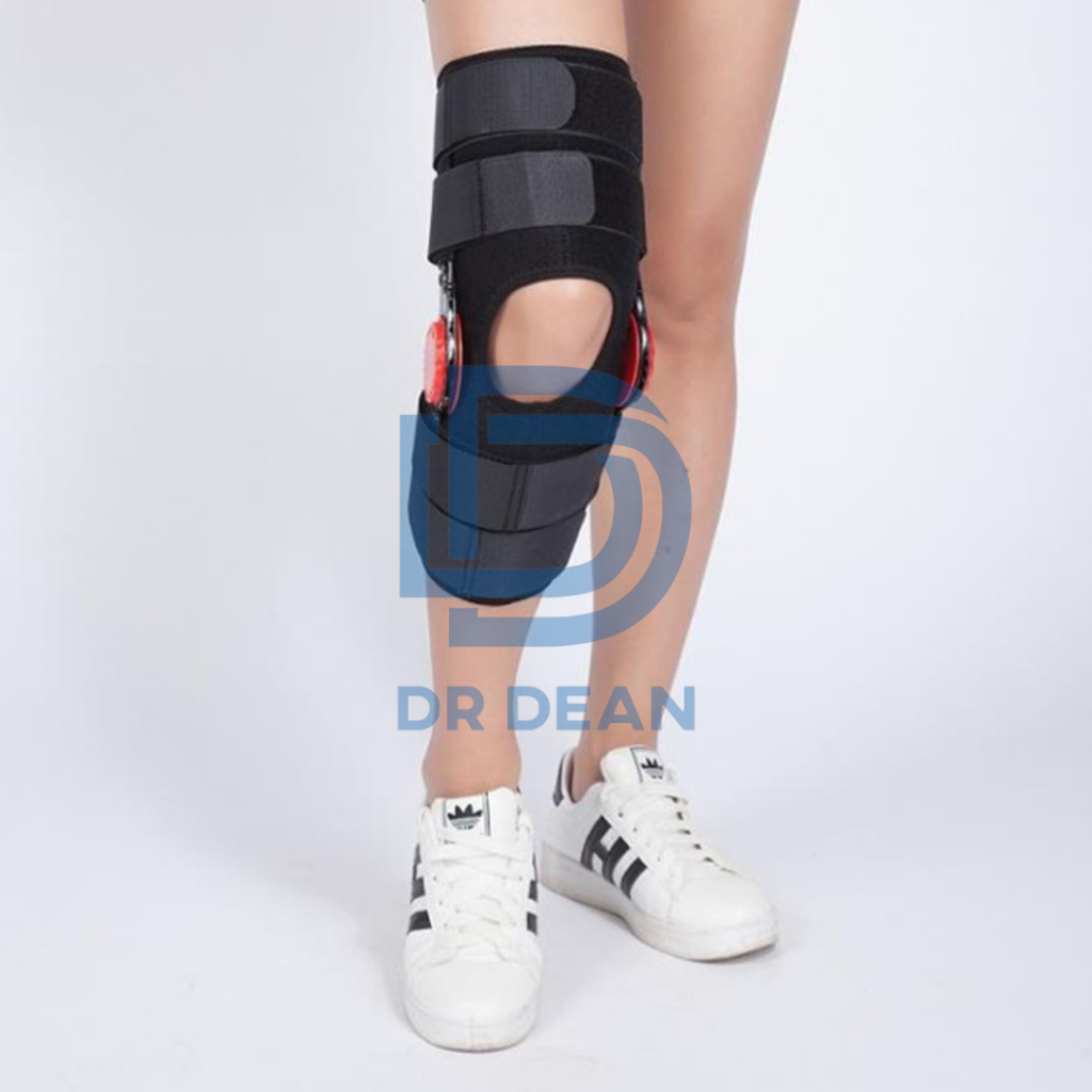 ISA Hinged Knee Soft Brace With ROM Deker Penyangga Lutut Osteoarthritis Knee Support