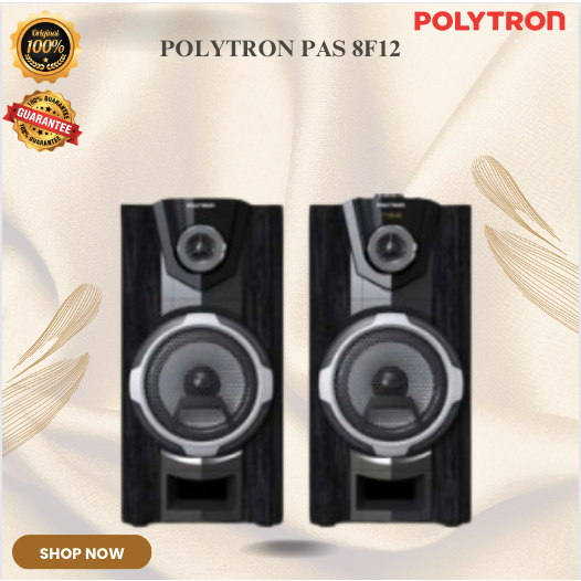 POLYTRON SPEAKER AKTIF PAS 8F12 SPEAKER KARAOKE/PAS-8F12/PAS8F12/PAS 8F12/POLYTRON SPEAKER AKTIF 8"