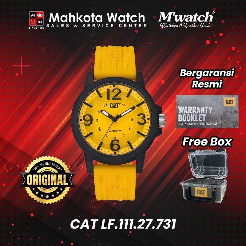 JAM TANGAN PRIA CAT CATERPILLAR LF.111.27.731 ORIGINAL
