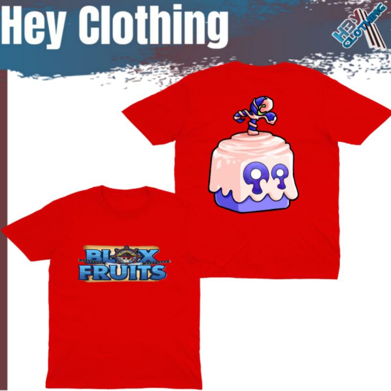 Kaos Anak Laki Laki Perempuan Blox Fruits Dough Kaos anak Baju Anak Bisa Cod