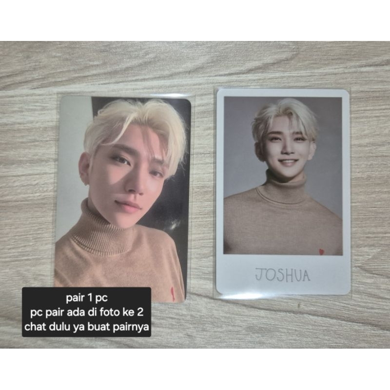 SEVENTEEN JOSHUA INCOMPLETE TRADING CARD SHUA SILAU