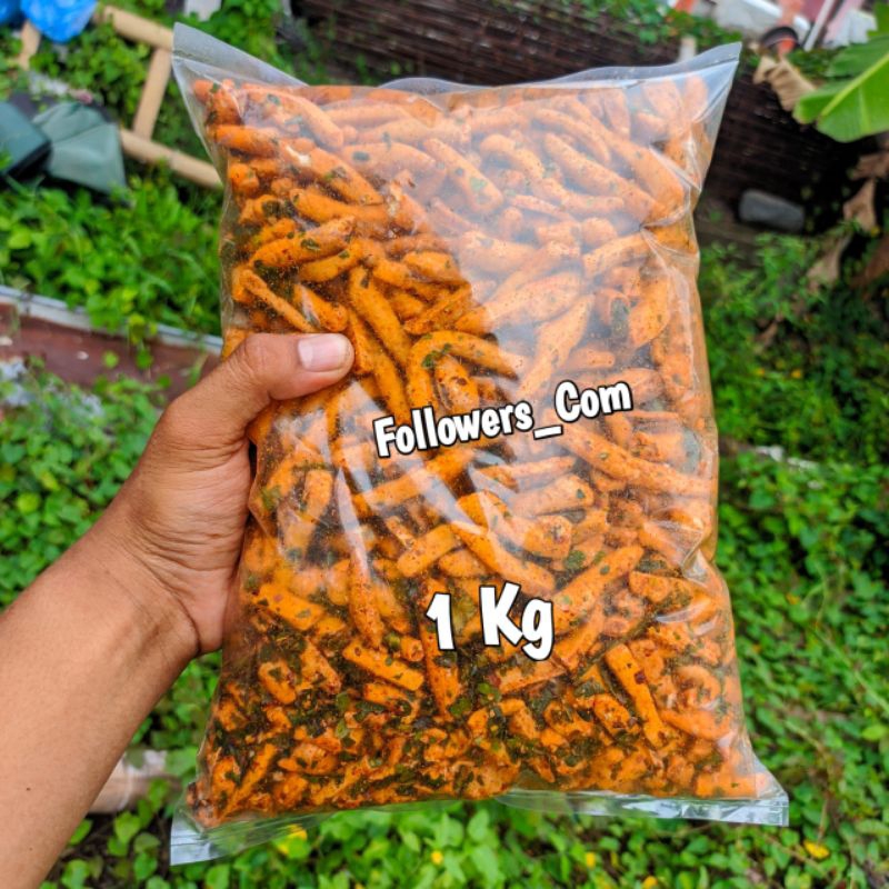 

Basreng Pedas Daun Jeruk / Original Daun Jeruk / Balado 1 Kg
