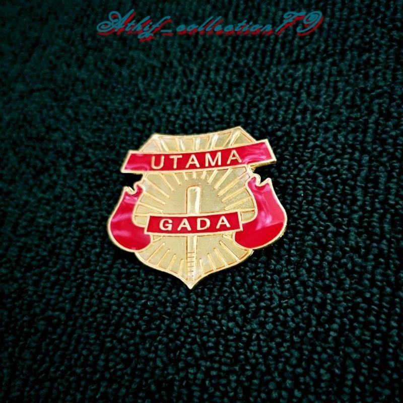 Pin Gada Utama Bahan Plat Pin Gada Utama Magnet Satpam Security