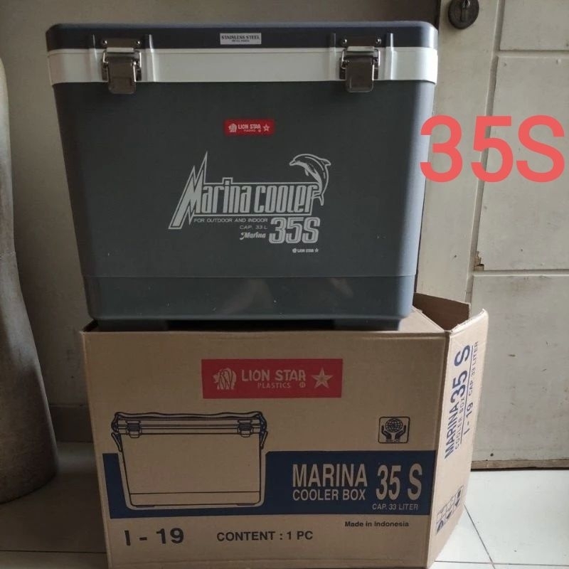 Marina Cooler Box 35s Kapasitas 33 liter Lion Star Cooler Box