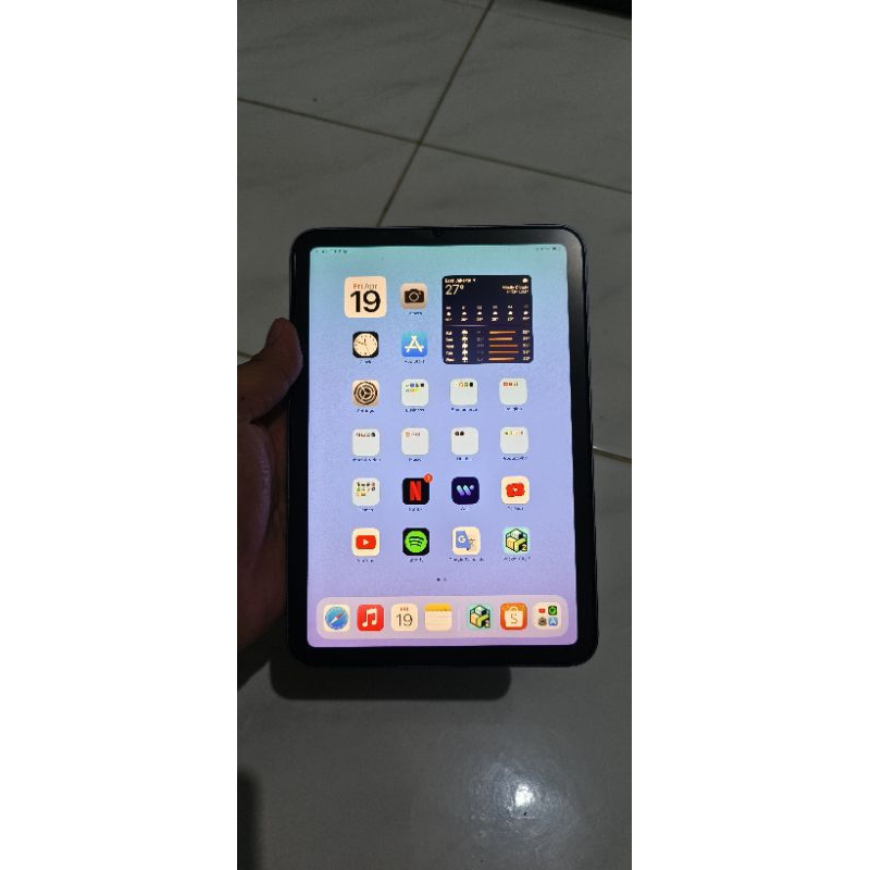 Apple Ipad Mini 6 64GB WiFi Purple Second Fullset