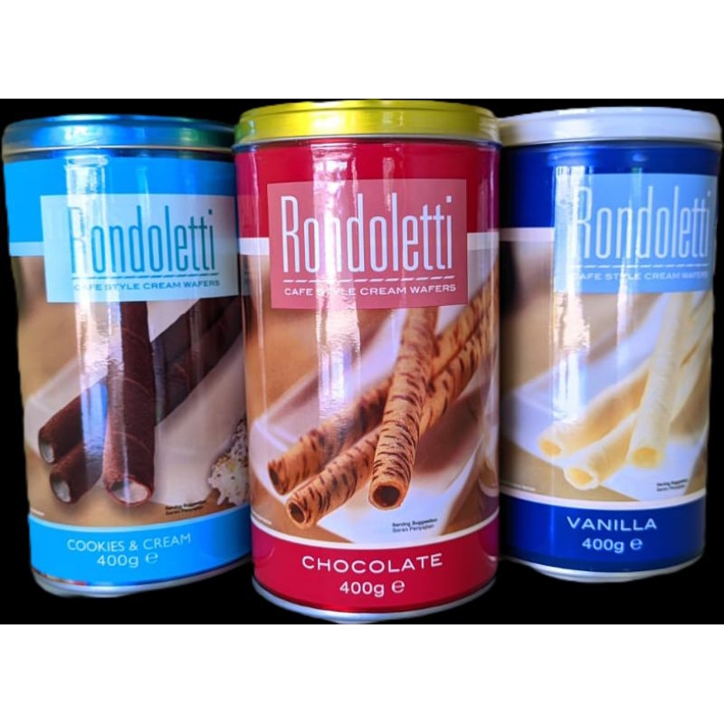

rondoletti wafer roll full isi 400 gr