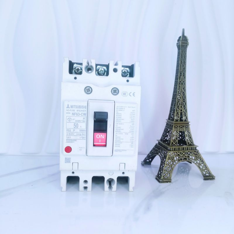 Mccb Breaker Mitsubishi NF63-CW 50Amper 3p