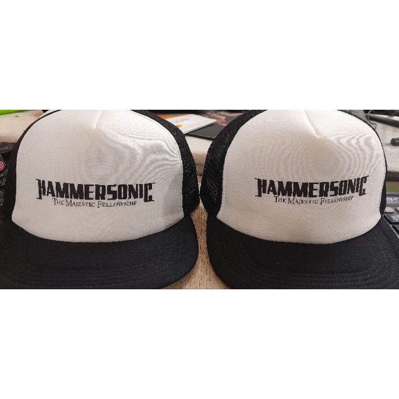 TOPI HAMMERSONIC TRUCKER HAT HAMMERSONIC TOPI JARING MERCHANDISE BAND
